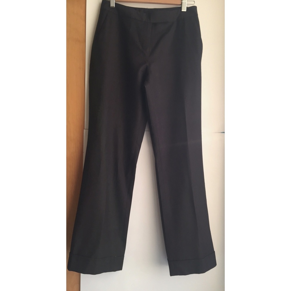 Brooks Brothers Wool Caroline Brown Pants 4P
